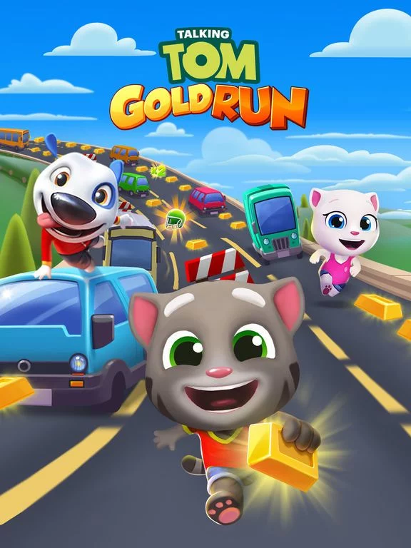 Изображение игры: Talking Tom Gold Run