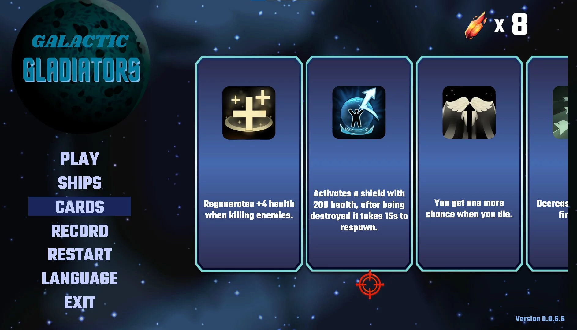 Изображение игры: Galactic Gladiators