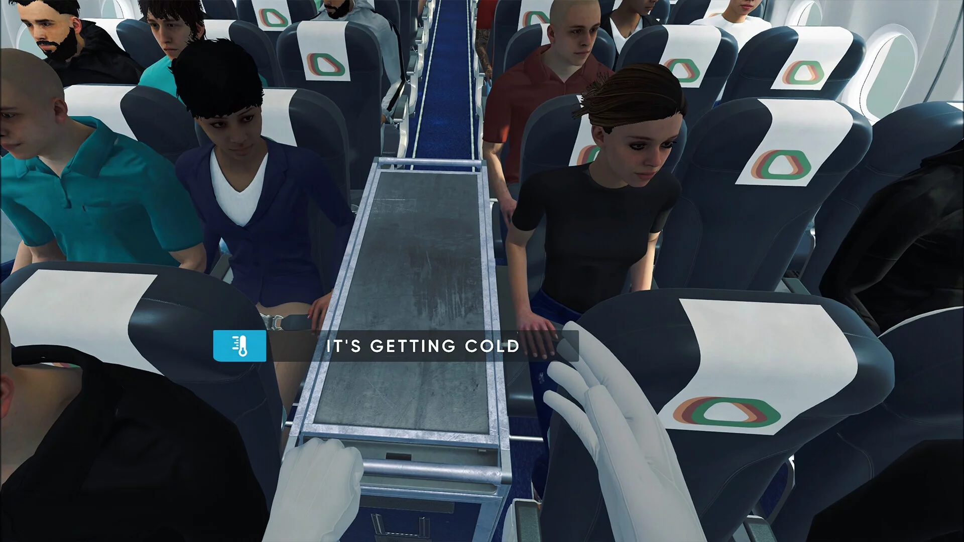 Изображение игры: Airline Flight Attendant Simulator VR