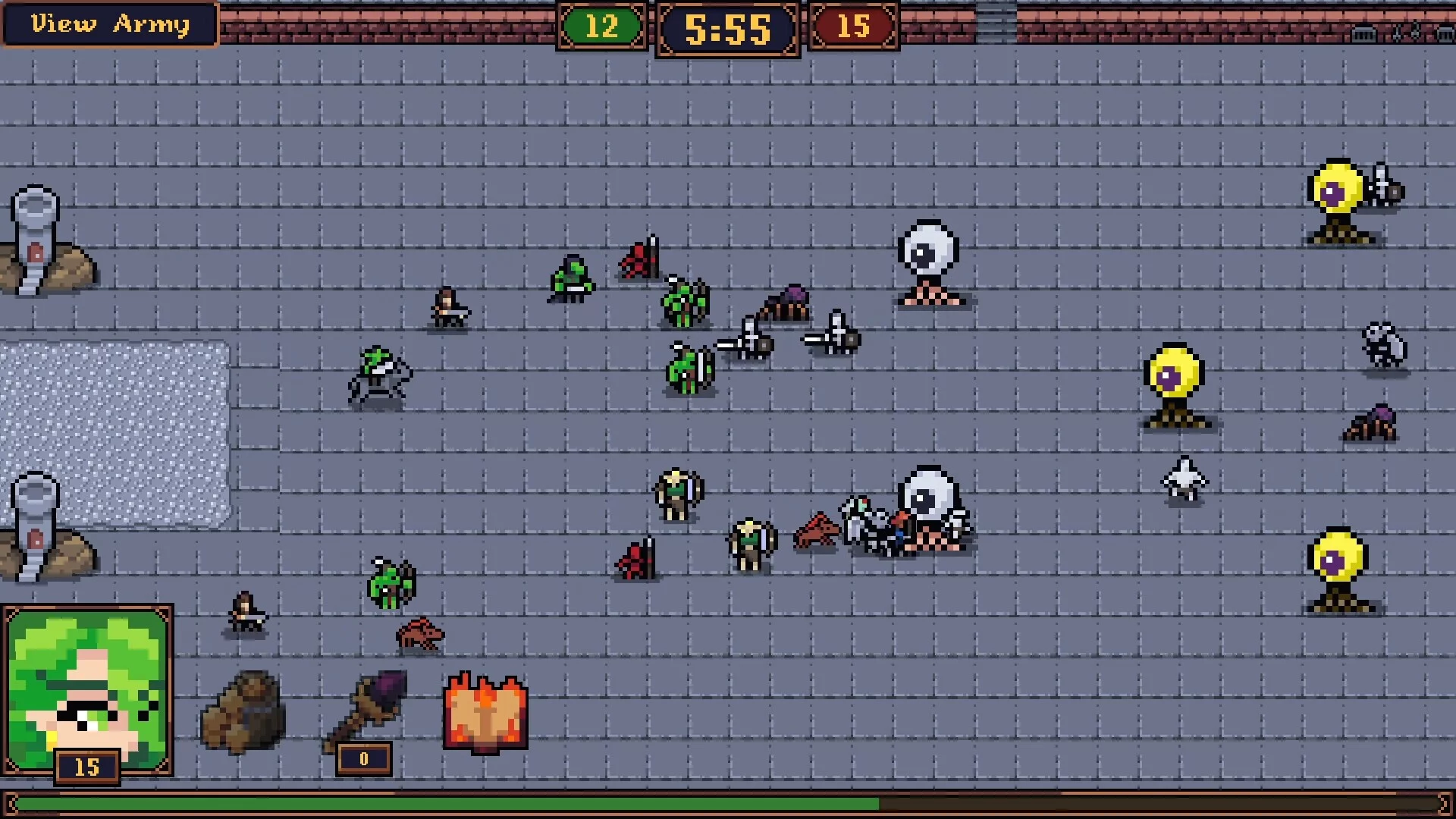 Изображение игры: Castle Warriors