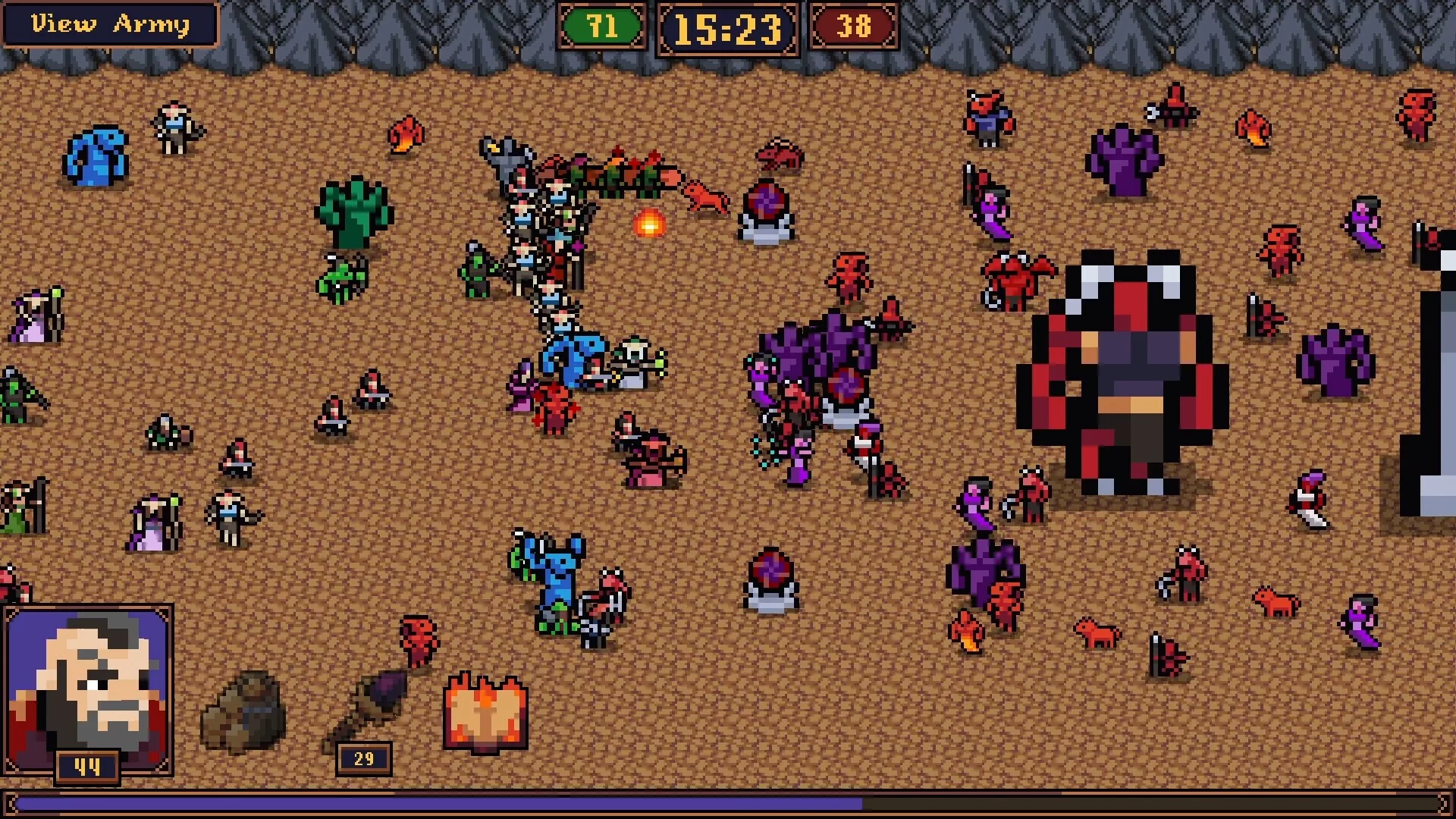 Изображение игры: Castle Warriors
