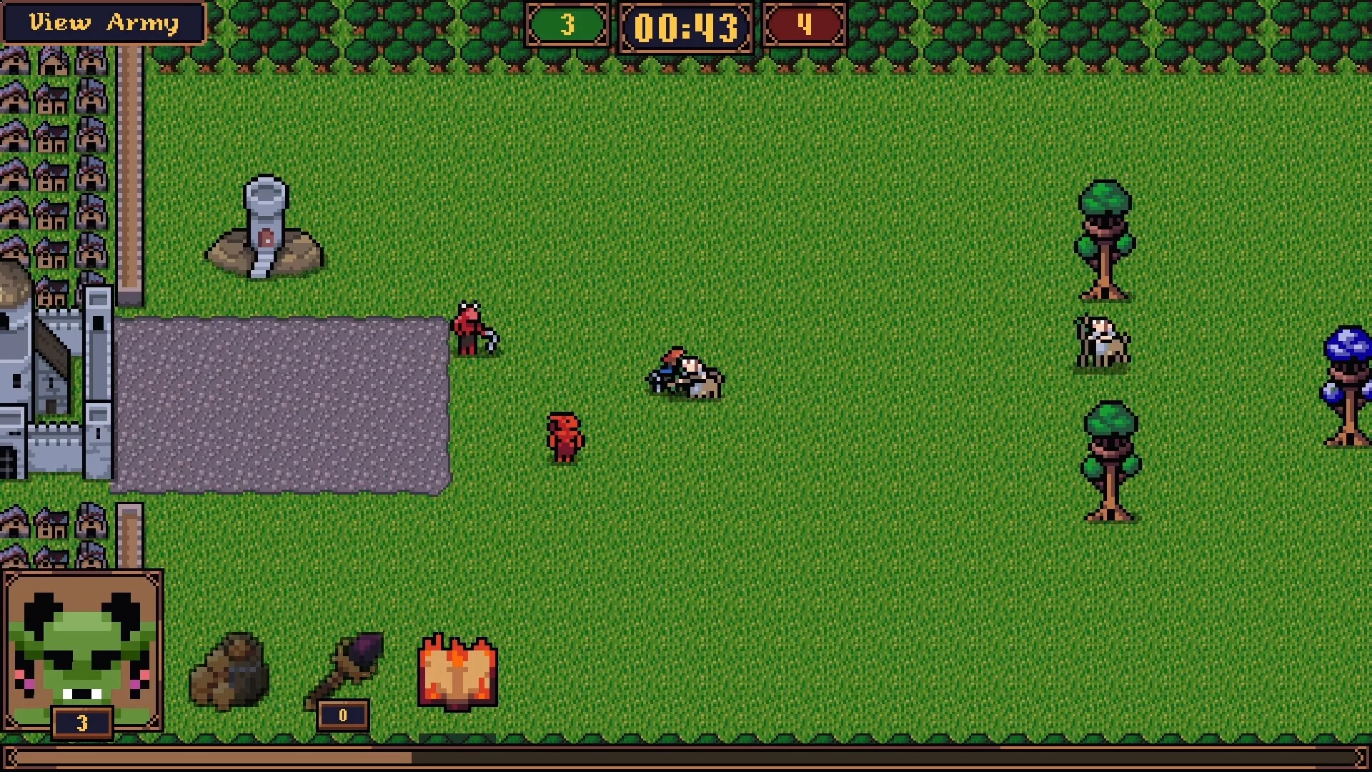 Изображение игры: Castle Warriors