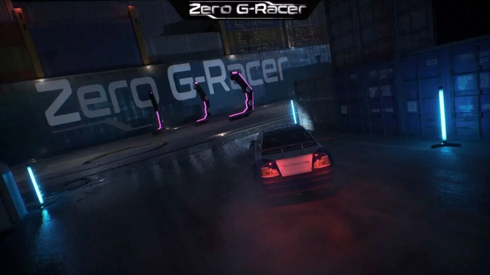 Изображение игры: Zero-G-Racer