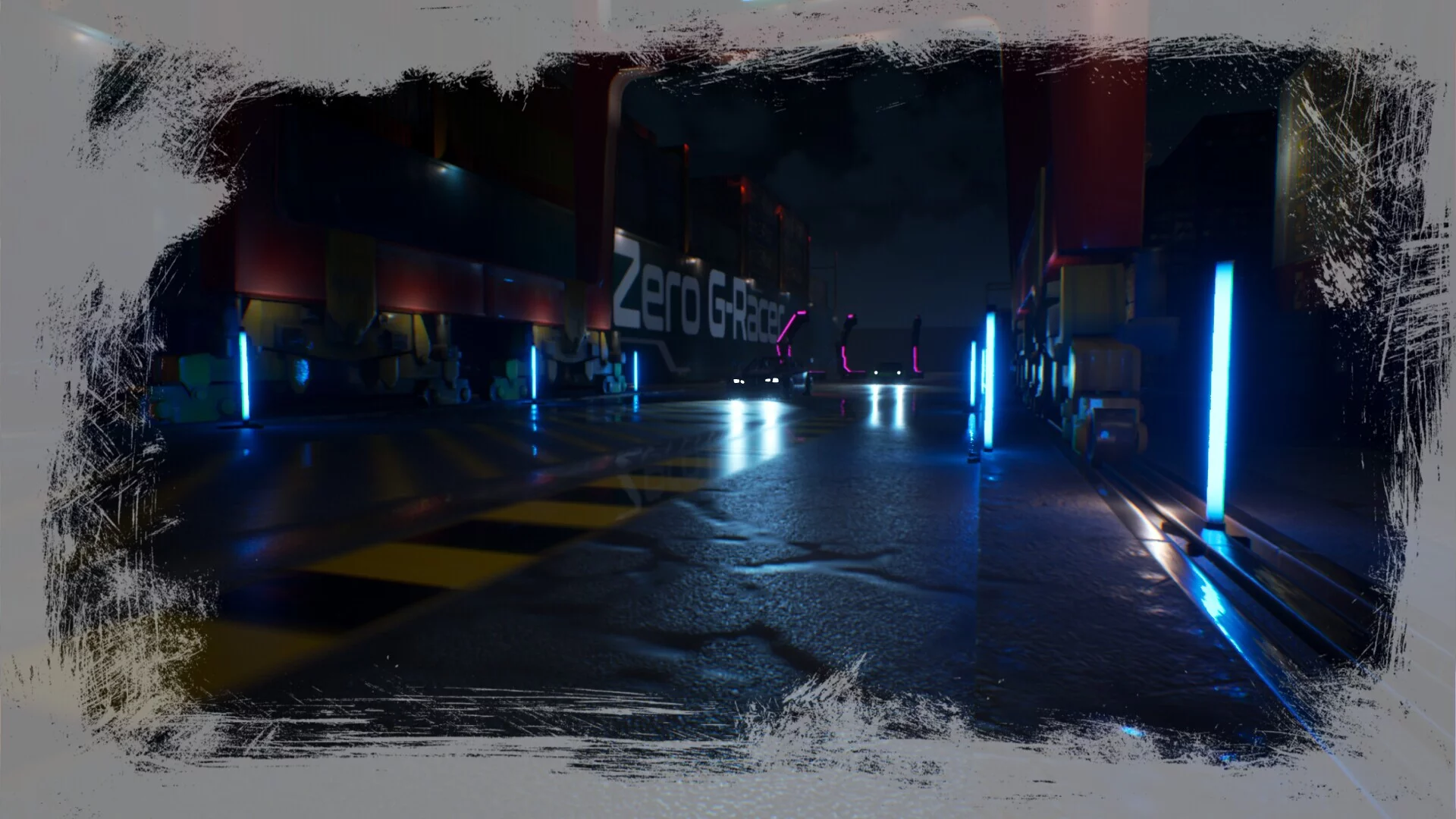 Изображение игры: Zero-G-Racer