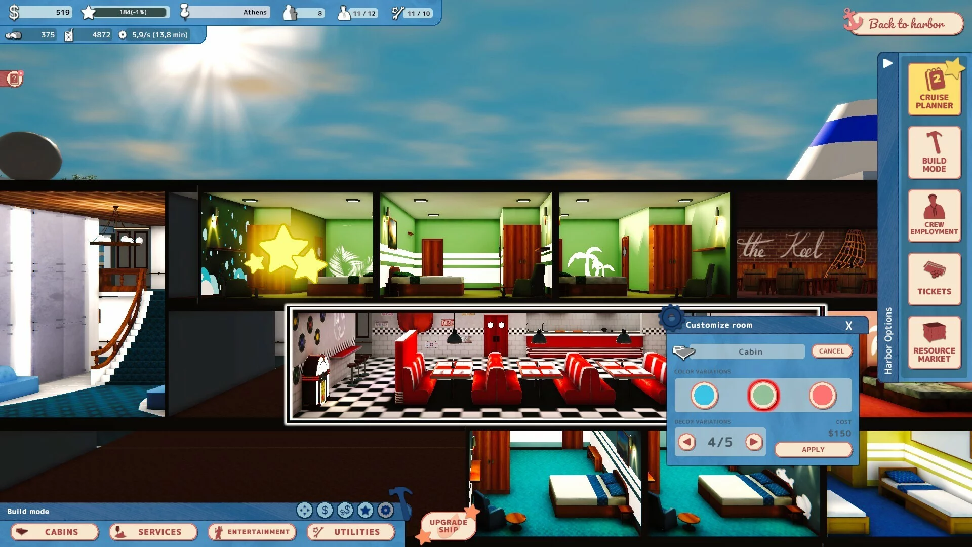 Изображение игры: Cruise Ship Manager: Prologue - Maiden Voyage