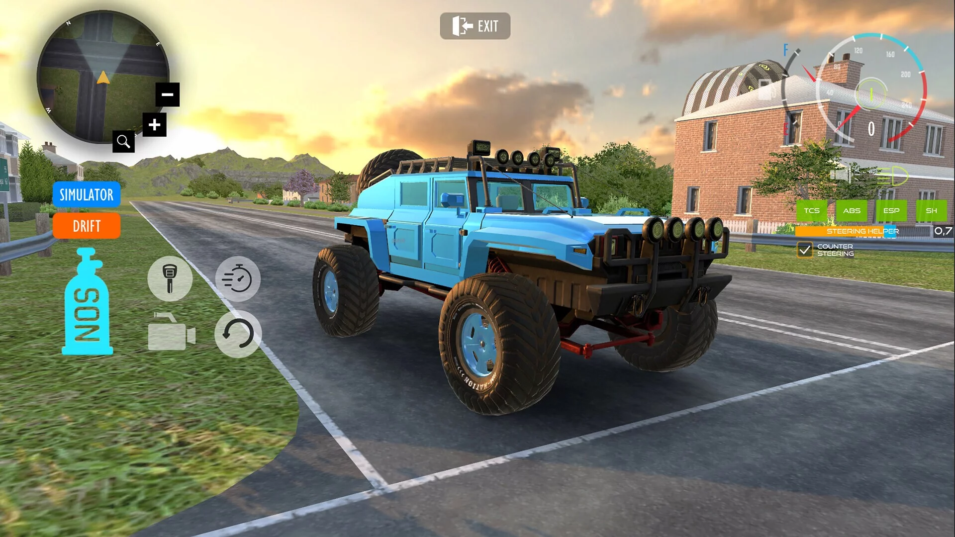 Изображение игры: Offroad Jeep 4x4: Car Driving Simulator