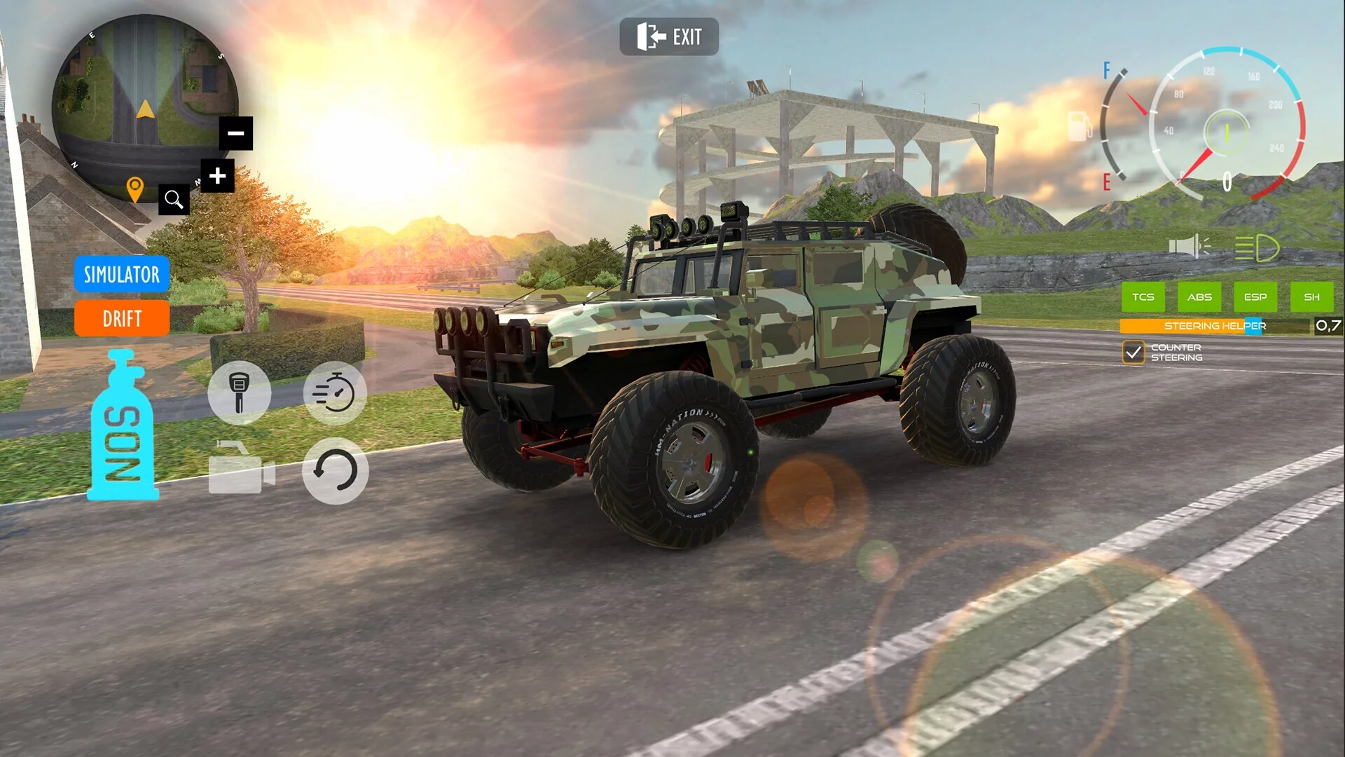 Изображение игры: Offroad Jeep 4x4: Car Driving Simulator