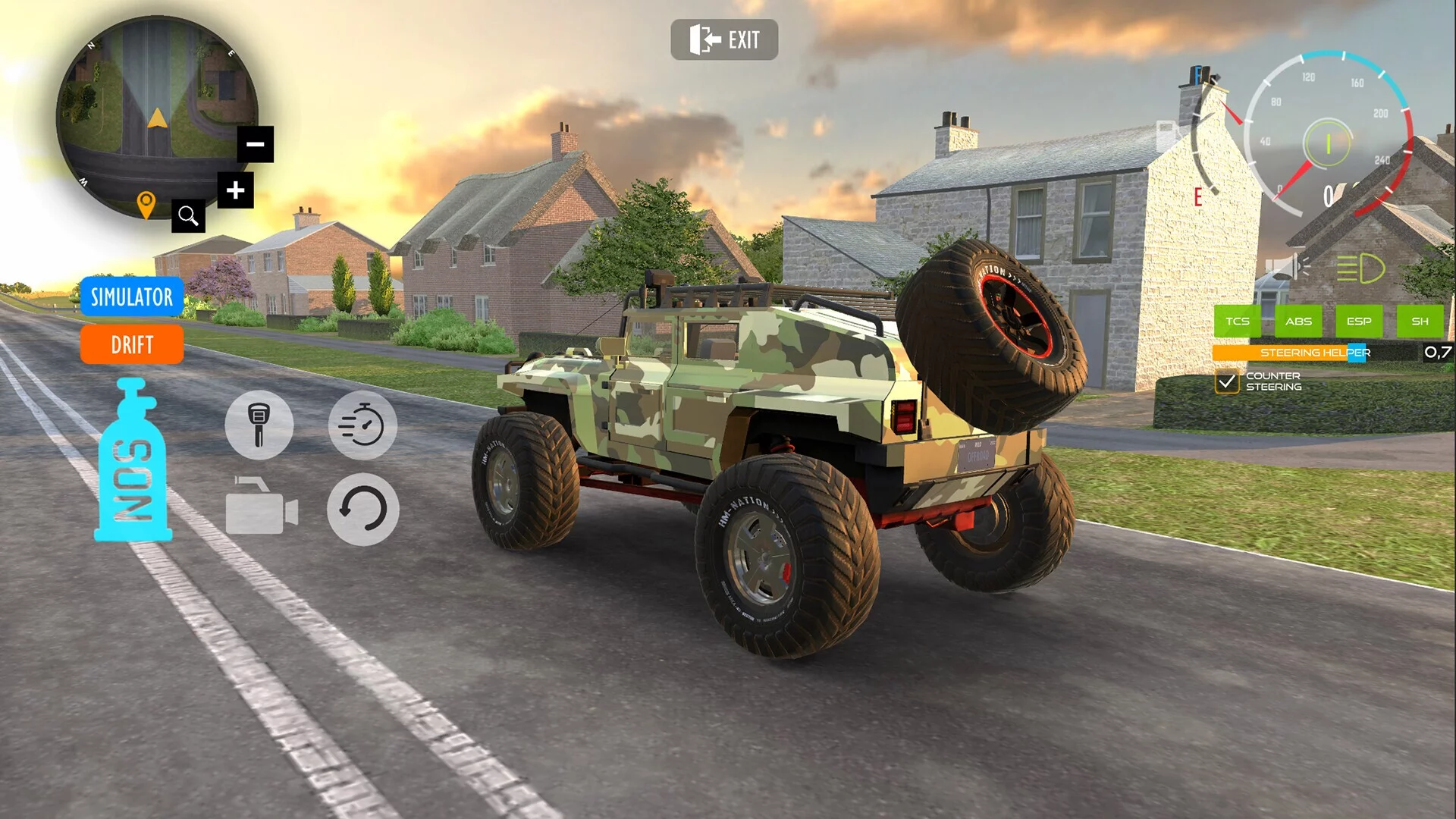 Изображение игры: Offroad Jeep 4x4: Car Driving Simulator