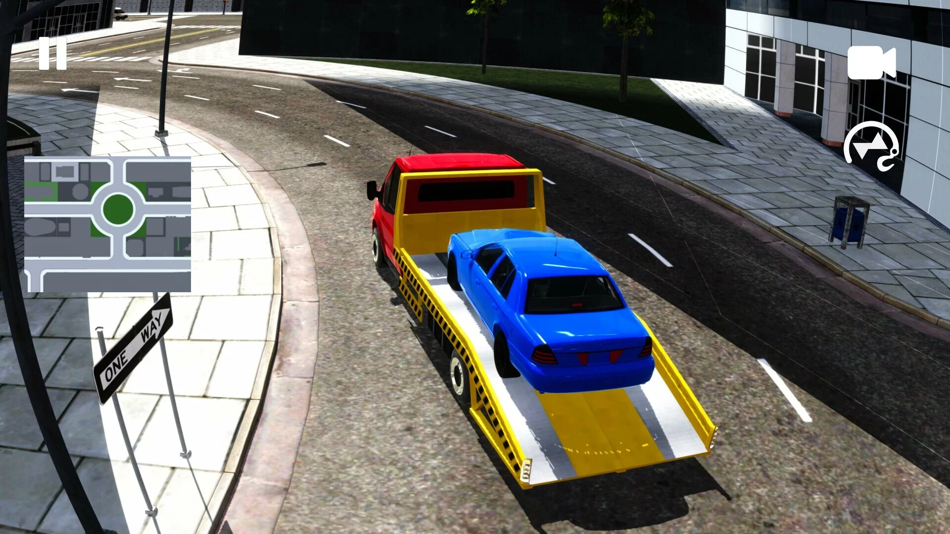 Изображение игры: Universal Truck Simulator Tow Games