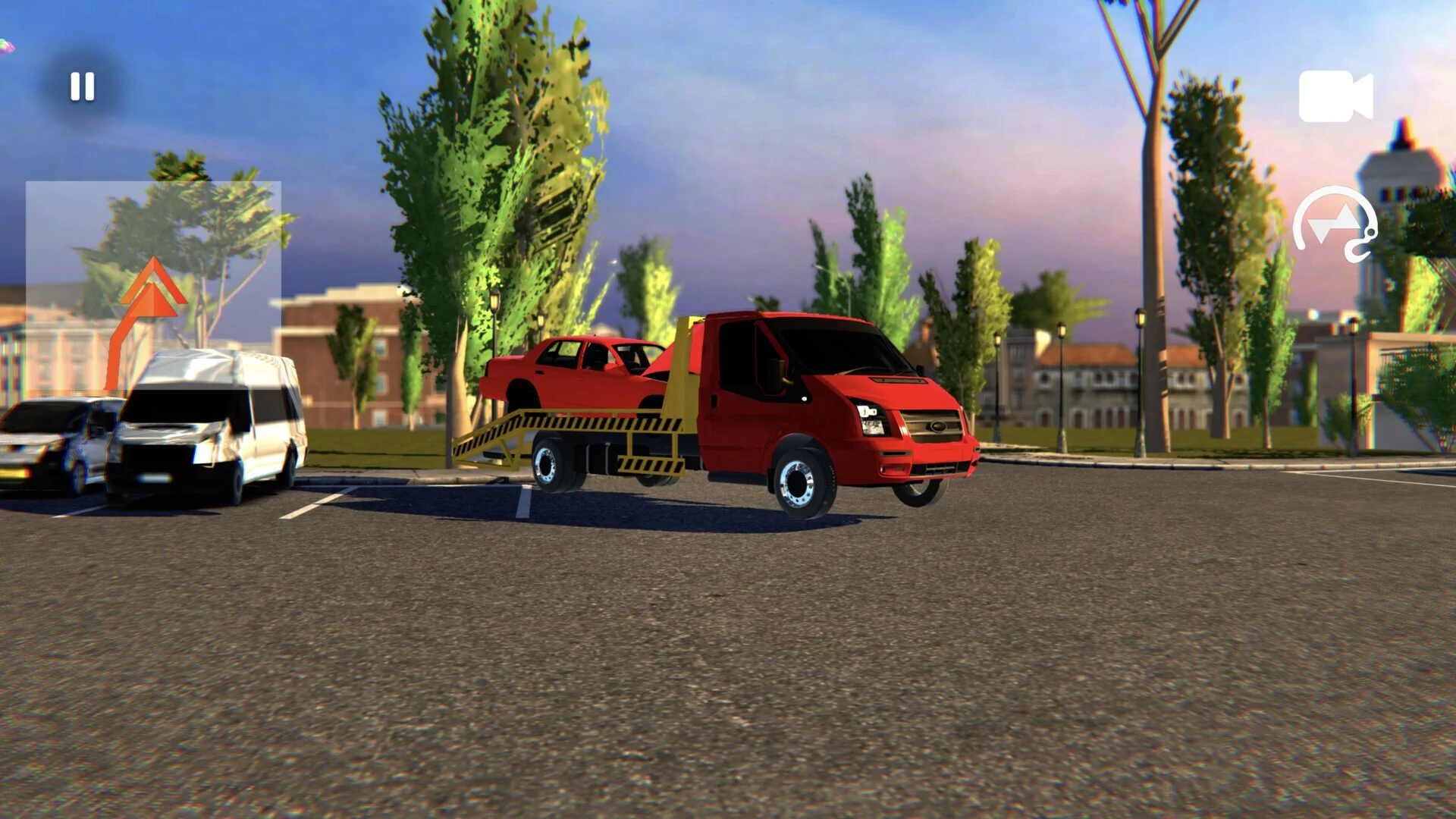 Изображение игры: Universal Truck Simulator Tow Games