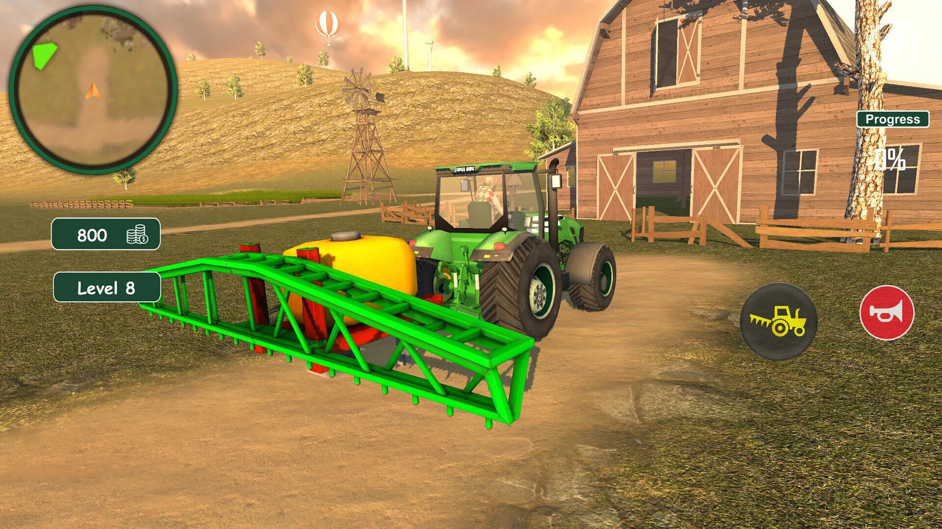Изображение игры: Farming Tractor Simulator: Big Farm