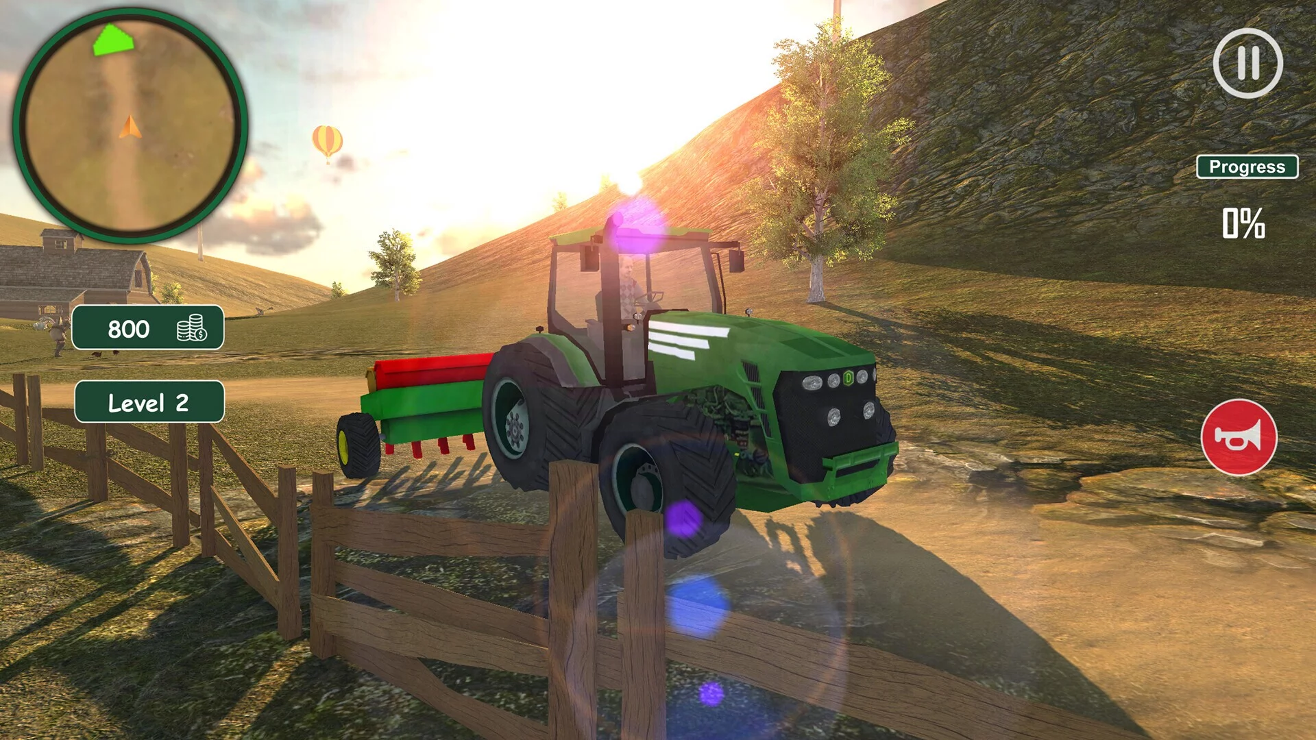 Изображение игры: Farming Tractor Simulator: Big Farm