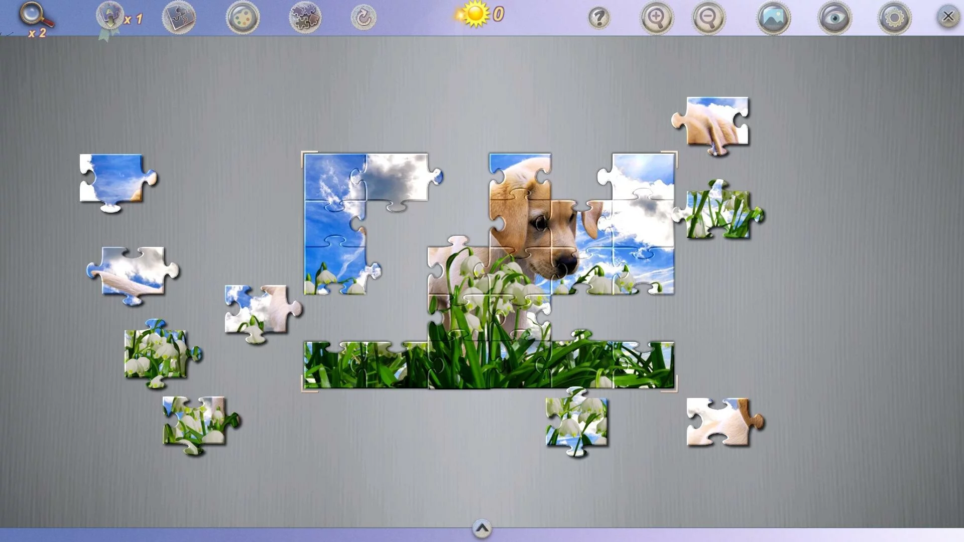 Изображение игры: Puzzle Pieces 4: Farewell Dear Winter