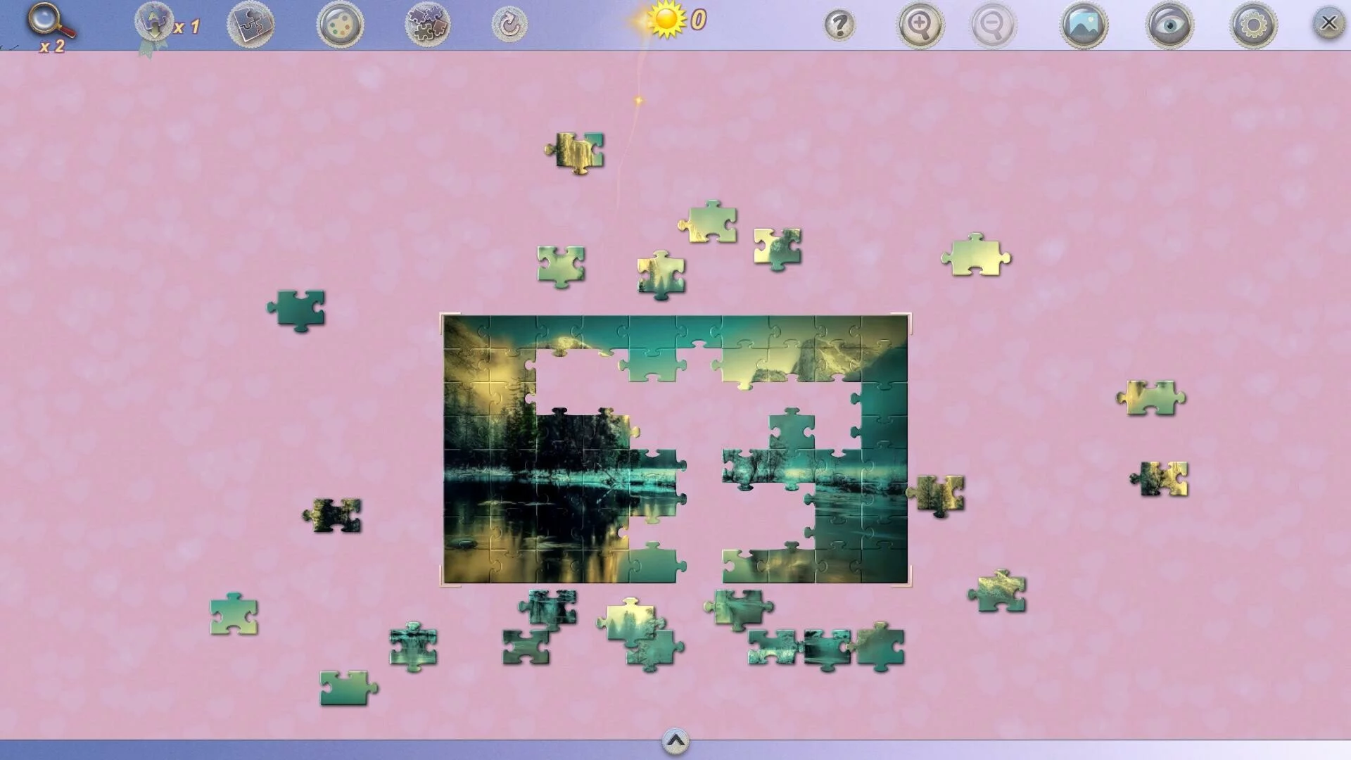 Изображение игры: Puzzle Pieces 4: Farewell Dear Winter