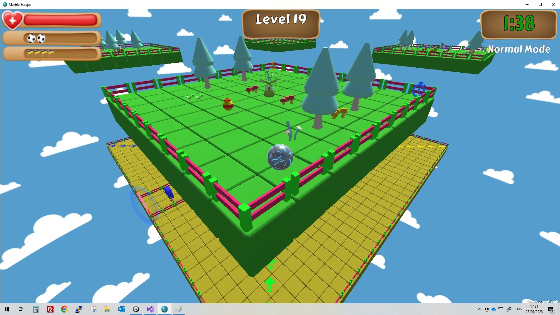 Изображение игры: Marble Escape