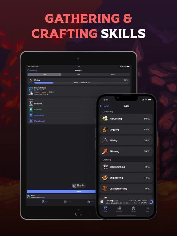 Изображение игры: Craftbound - MMO Idle RPG