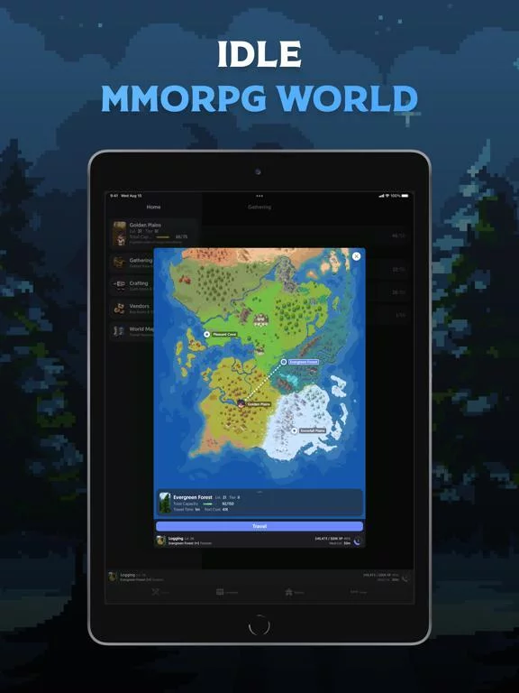 Изображение игры: Craftbound - MMO Idle RPG