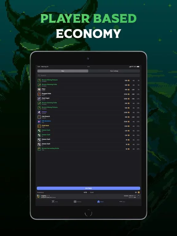 Изображение игры: Craftbound - MMO Idle RPG
