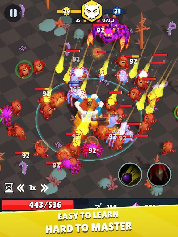 Изображение игры: Idle Archer - Tower Defense
