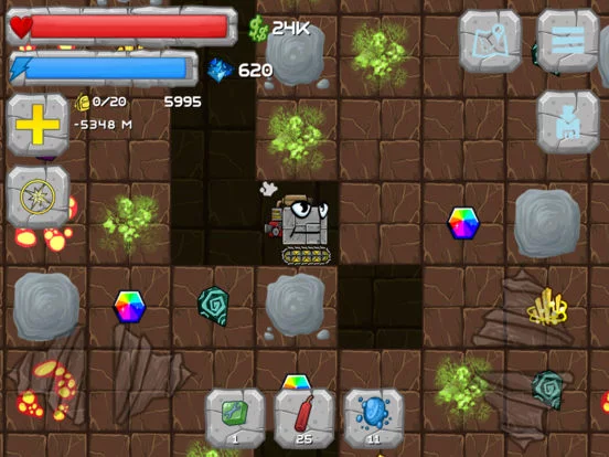Изображение игры: Digger Machine dig and find minerals