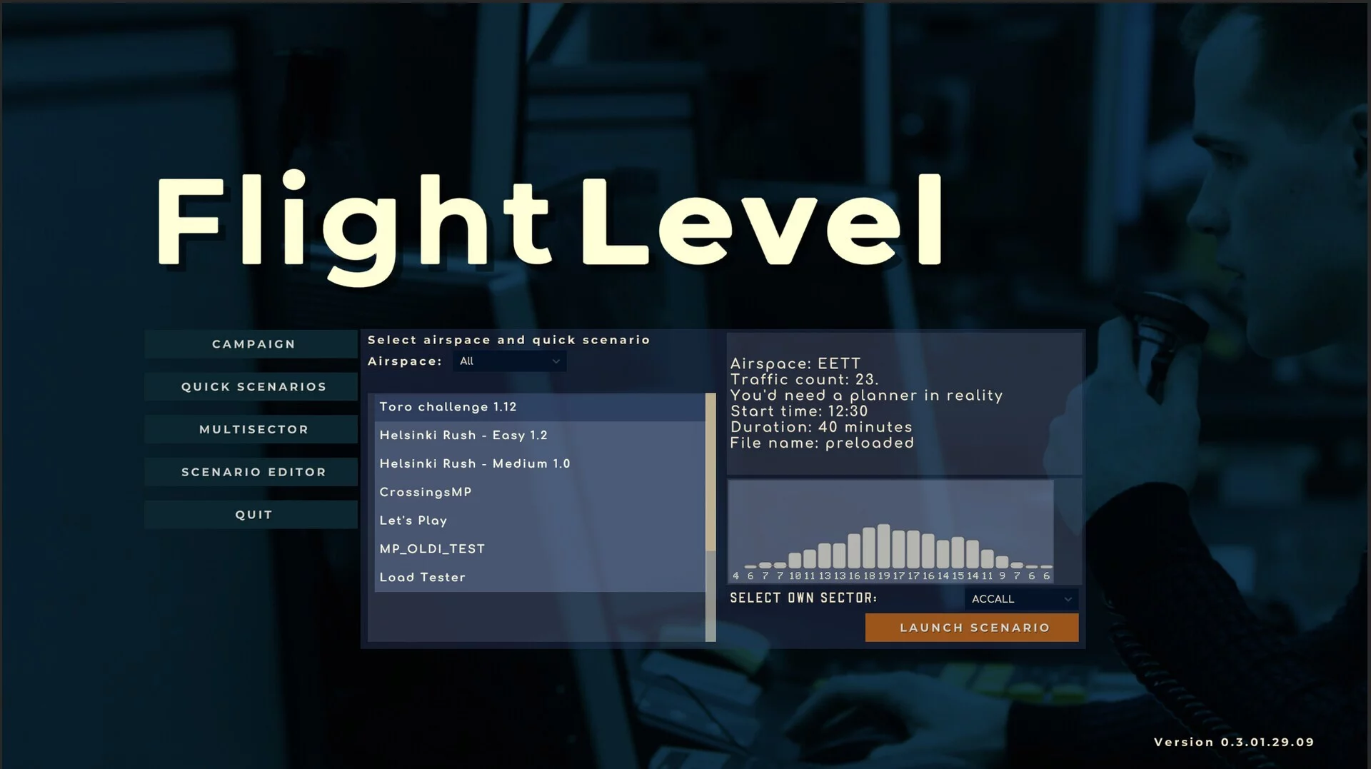 Изображение игры: Flight Level