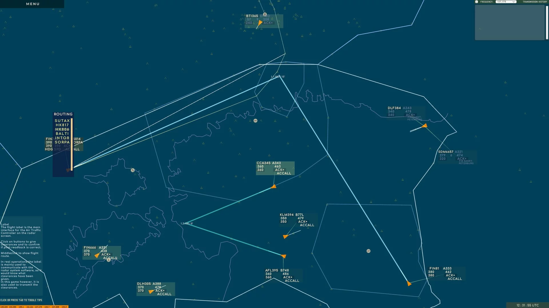 Изображение игры: Flight Level