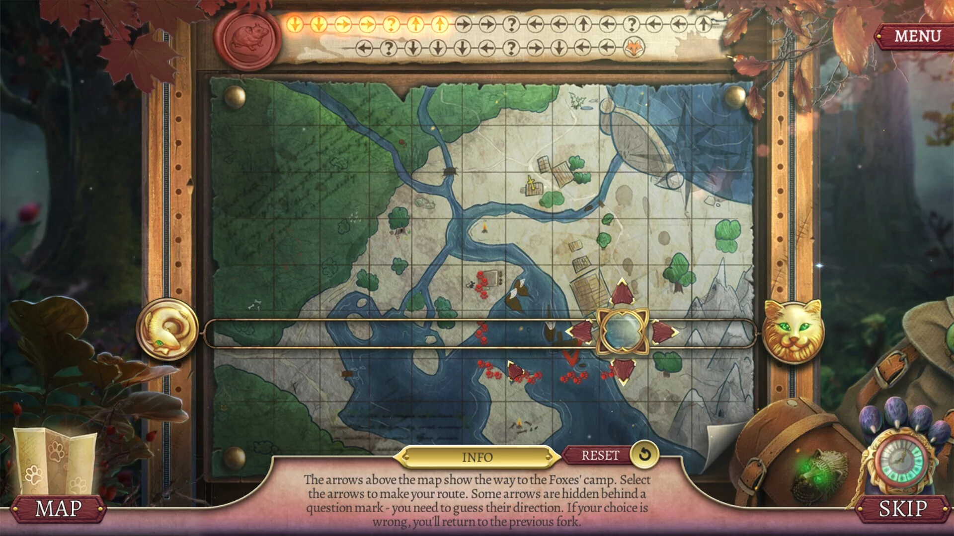 Изображение игры: Knight Cats: Leaves on the Road Collector's Edition