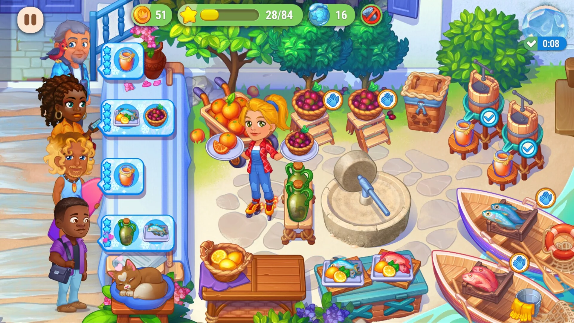 Изображение игры: Farming Fever: Cooking Simulator and Time Management Game