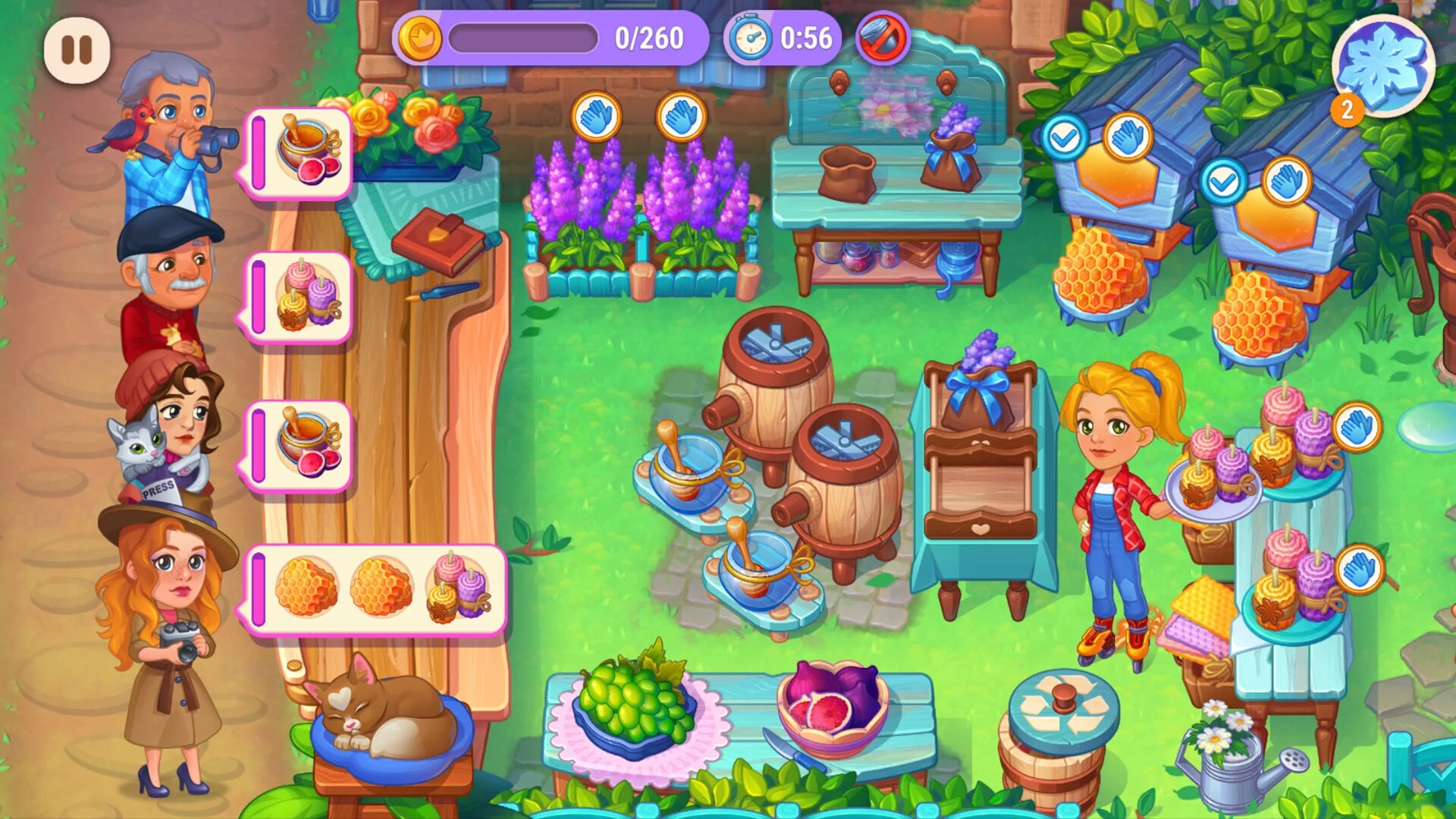 Изображение игры: Farming Fever: Cooking Simulator and Time Management Game