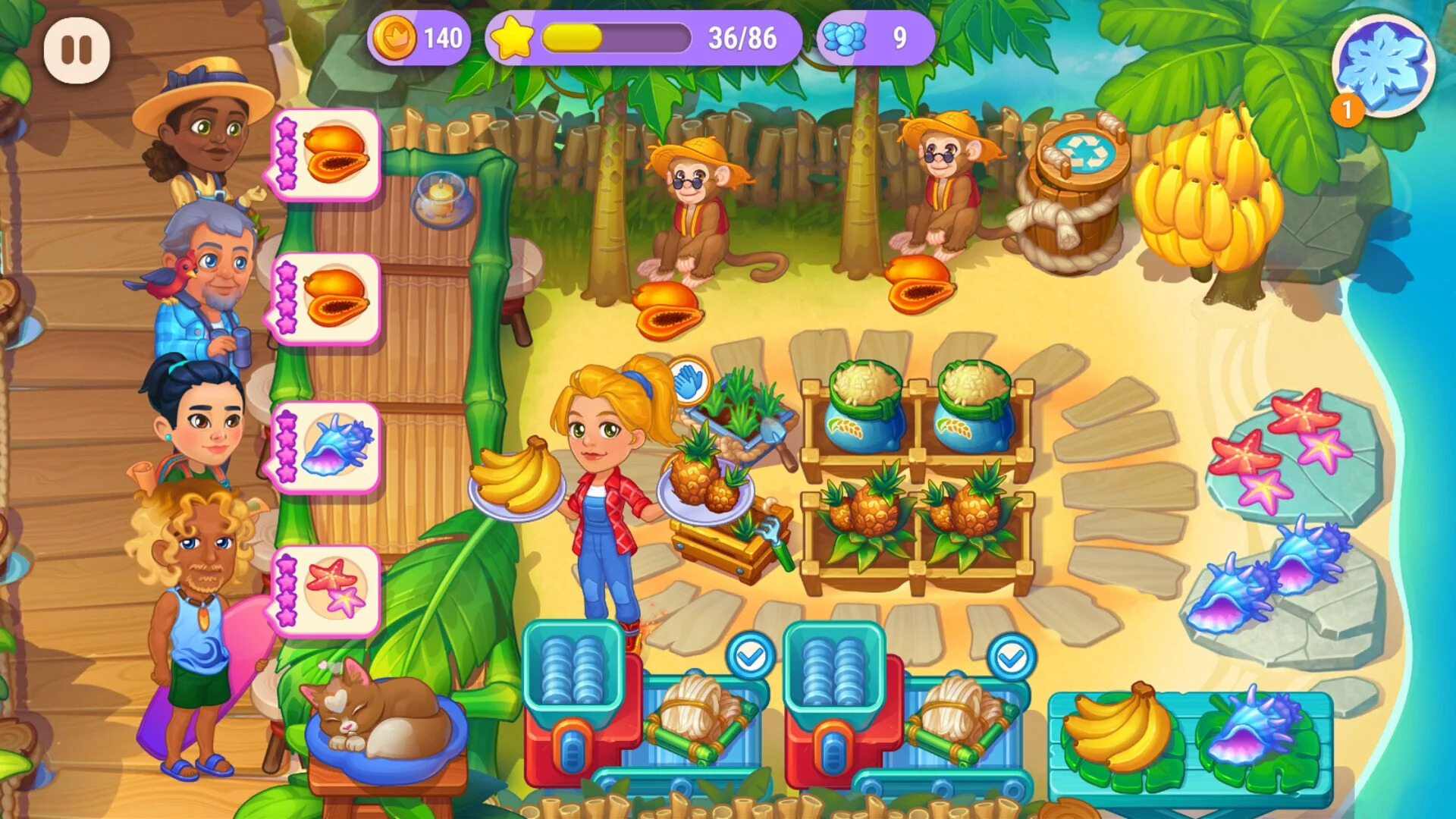 Изображение игры: Farming Fever: Cooking Simulator and Time Management Game