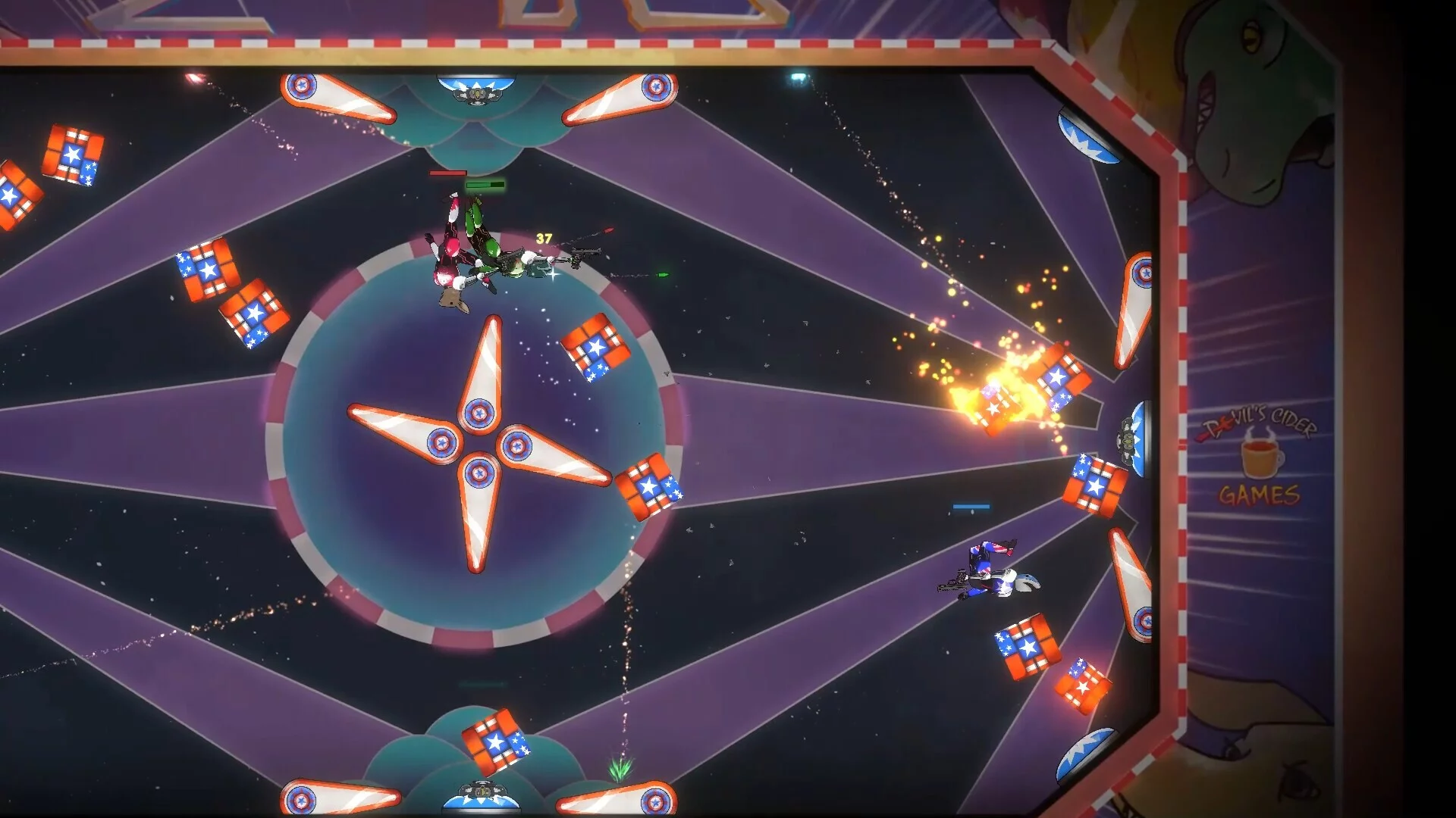 Изображение игры: Zero-G Gunfight