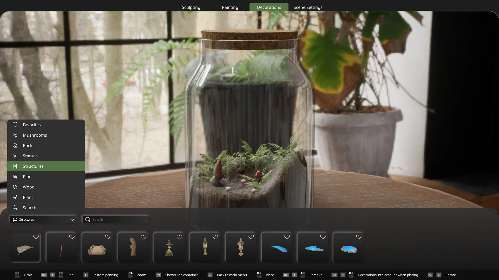 Изображение игры: Terrarium Builder