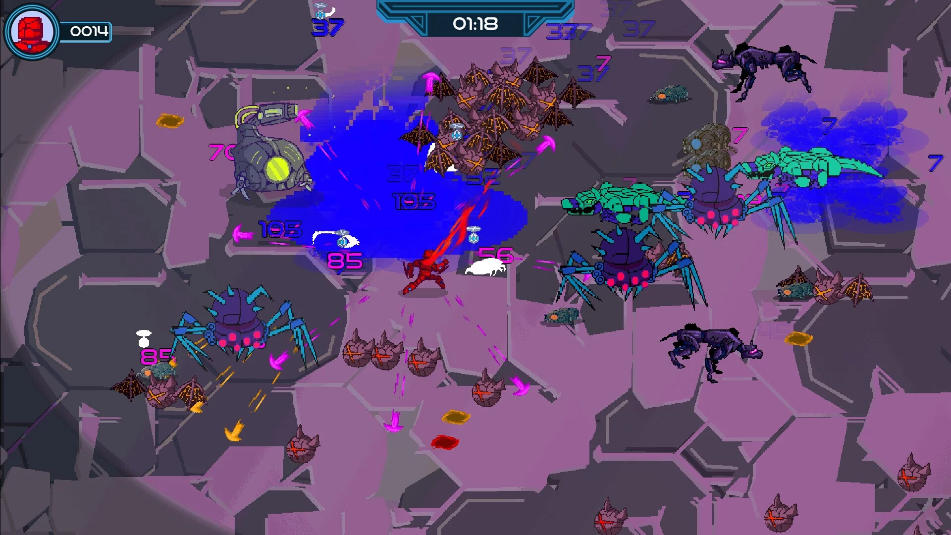 Изображение игры: CyberHeroes Arena DX