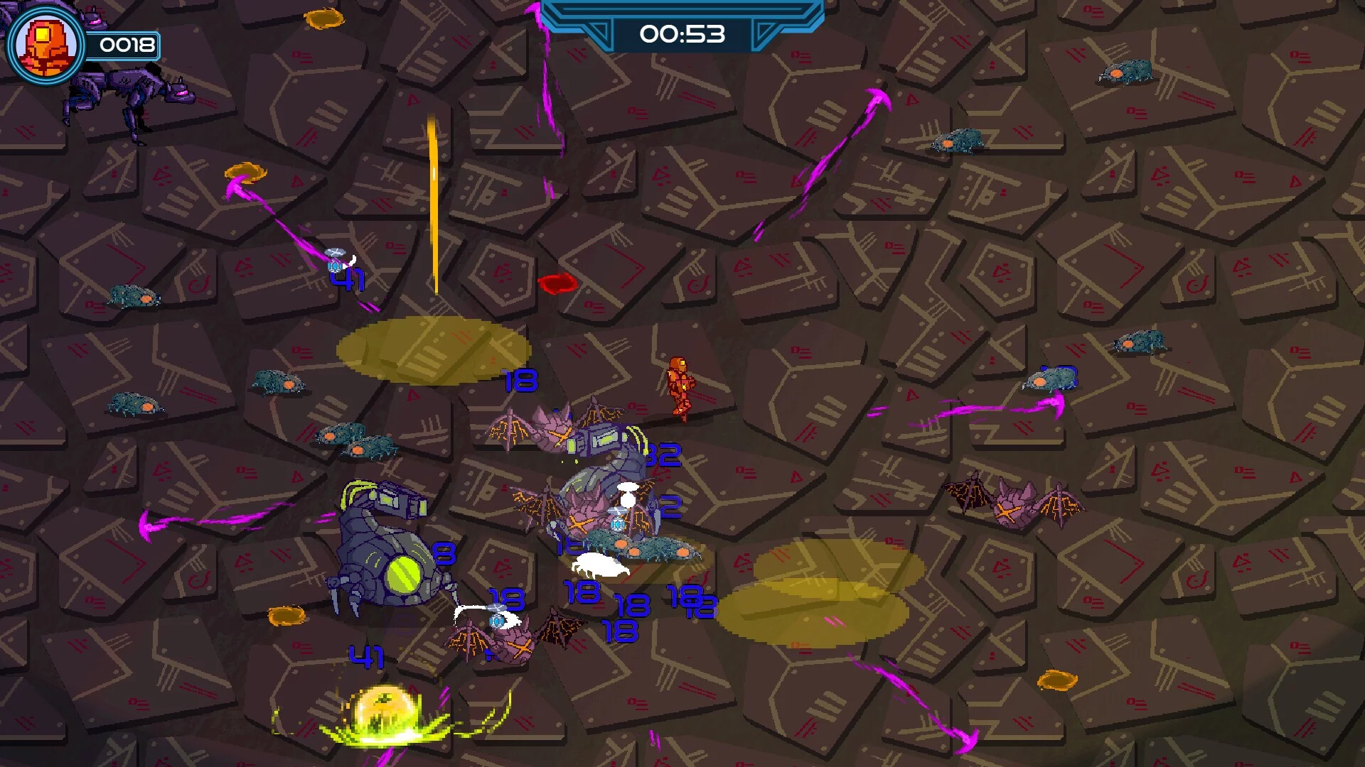 Изображение игры: CyberHeroes Arena DX
