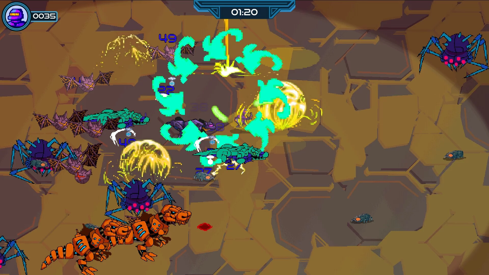 Изображение игры: CyberHeroes Arena DX