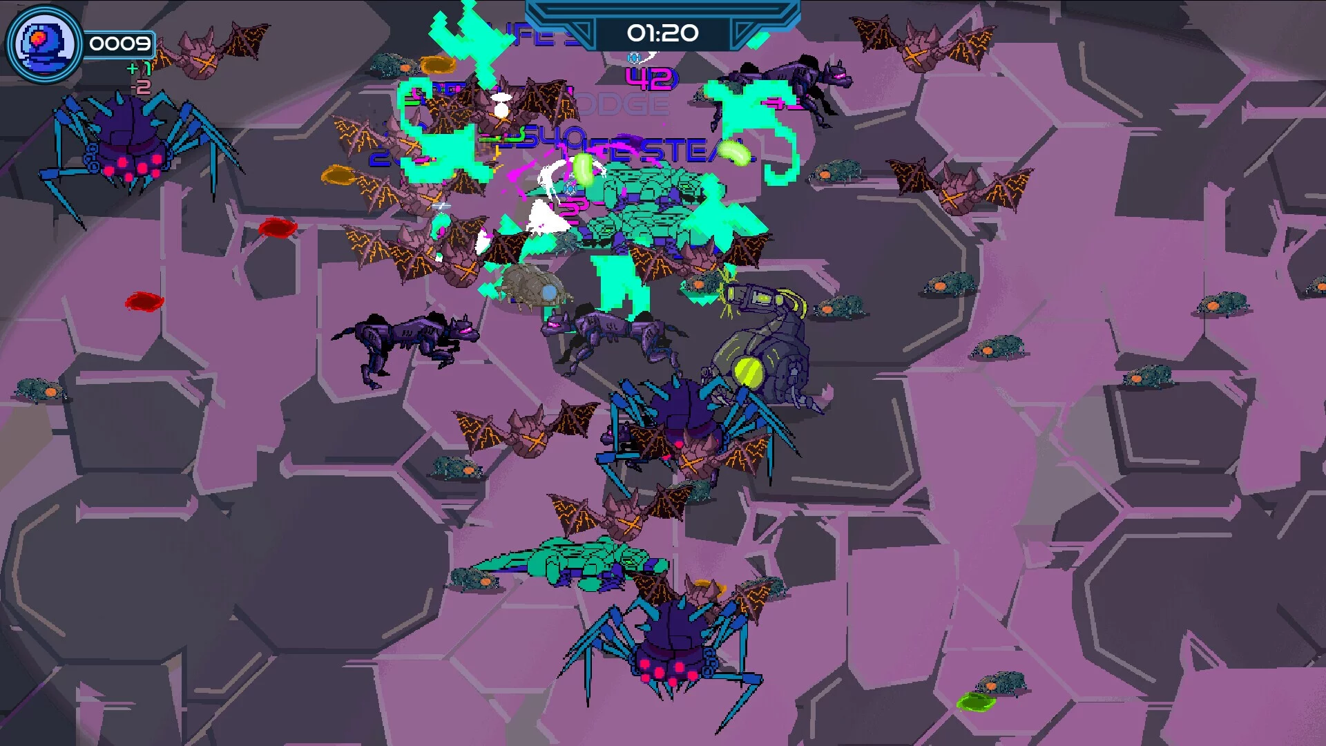 Изображение игры: CyberHeroes Arena DX