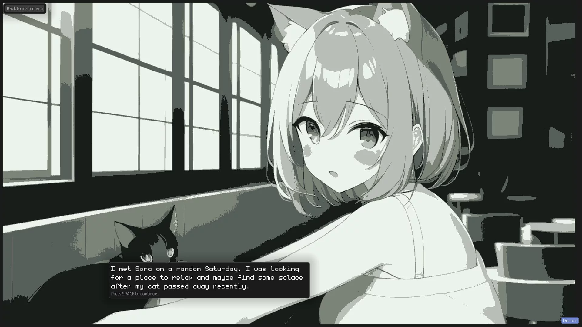 Изображение игры: Neko Dating Sim