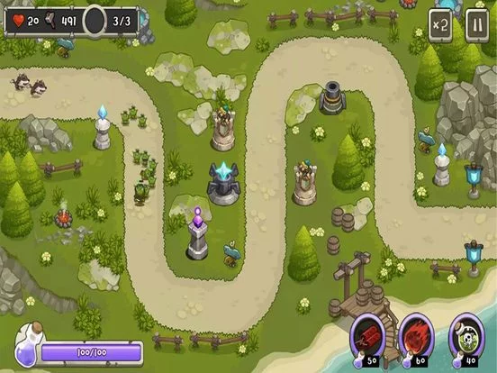 Изображение игры: Tower Defense King