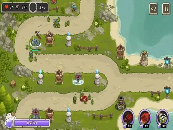 Изображение игры: Tower Defense King