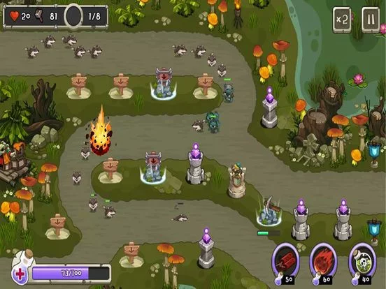Изображение игры: Tower Defense King