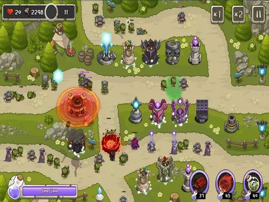 Изображение игры: Tower Defense King