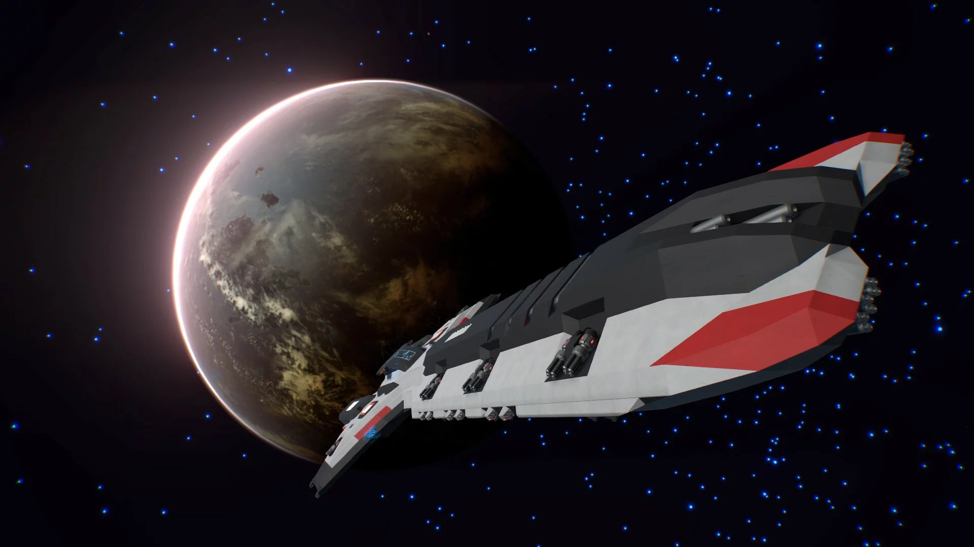 Изображение игры: Starship EVO