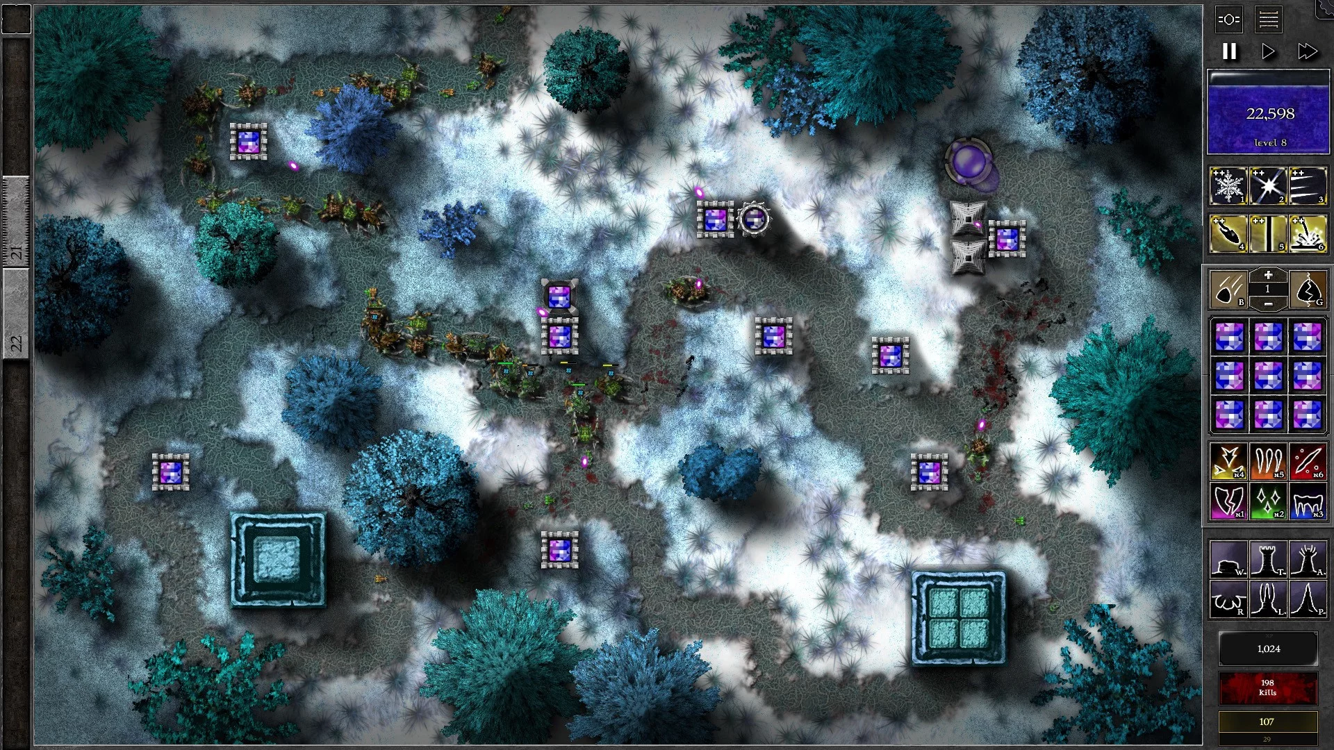 Изображение игры: GemCraft - Frostborn Wrath