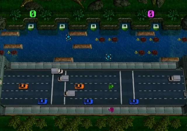 Изображение игры: Frogger Returns