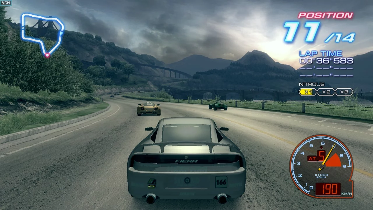 Изображение игры: Ridge Racer 6