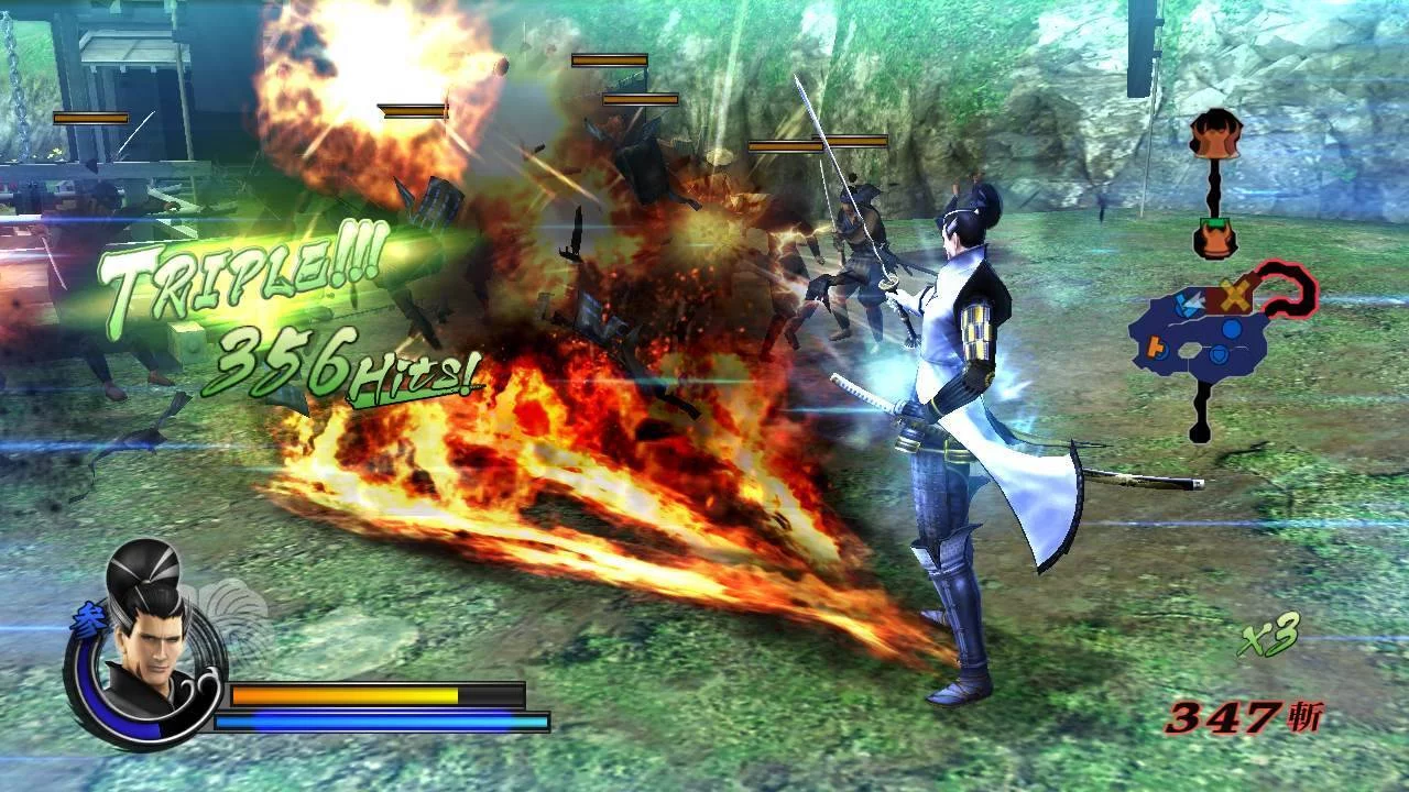 Изображение игры: Sengoku Basara 3 Utage