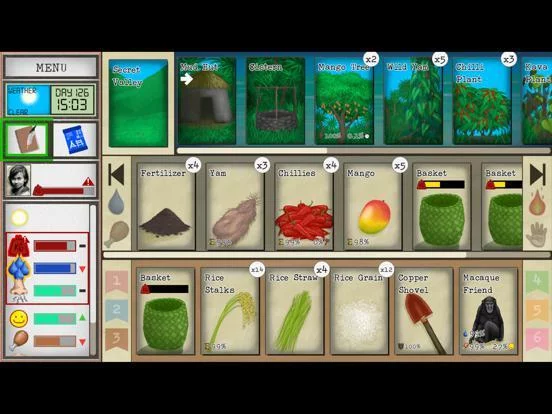 Изображение игры: CardSurvival: Tropical Island