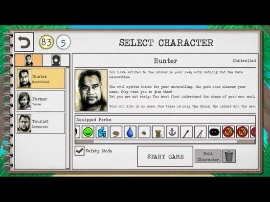 Изображение игры: CardSurvival: Tropical Island