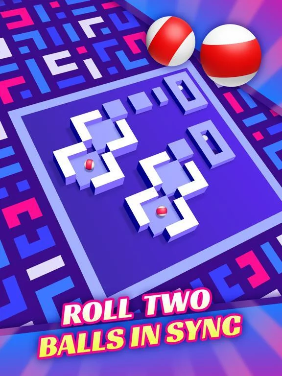 Изображение игры: In Sync: 2 Fun Balls