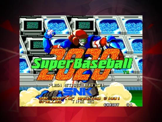 Изображение игры: 2020 SUPER BASEBALL ACA NEOGEO